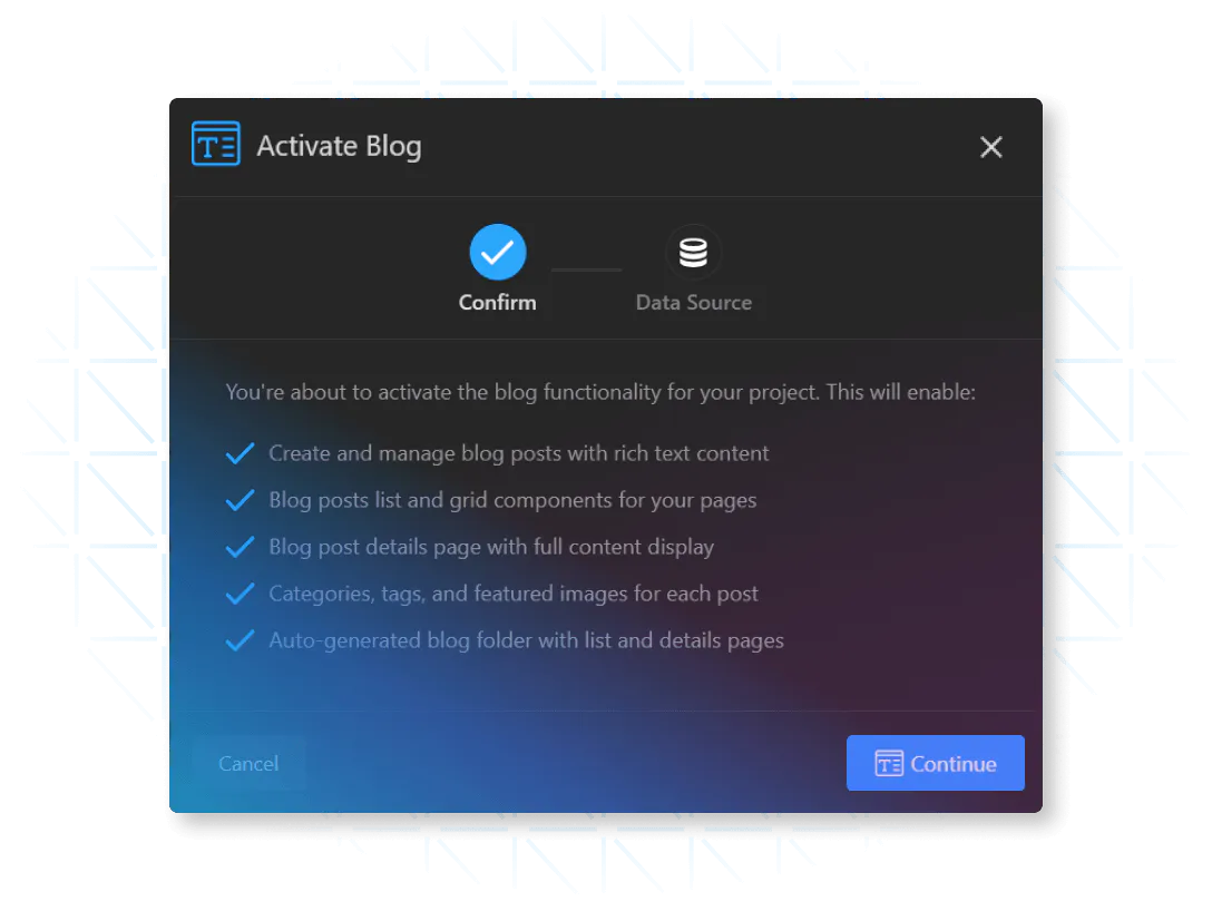 Static site to Angular custom domain