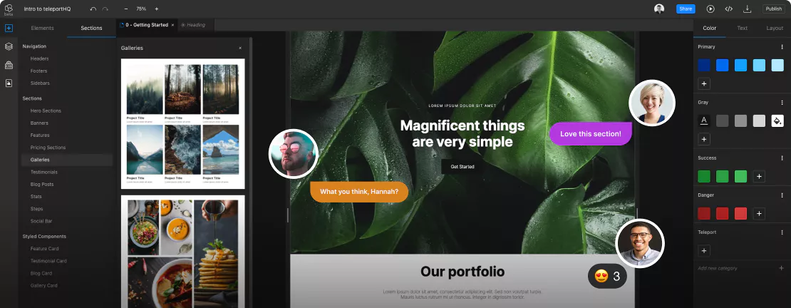real time collaboration footer image