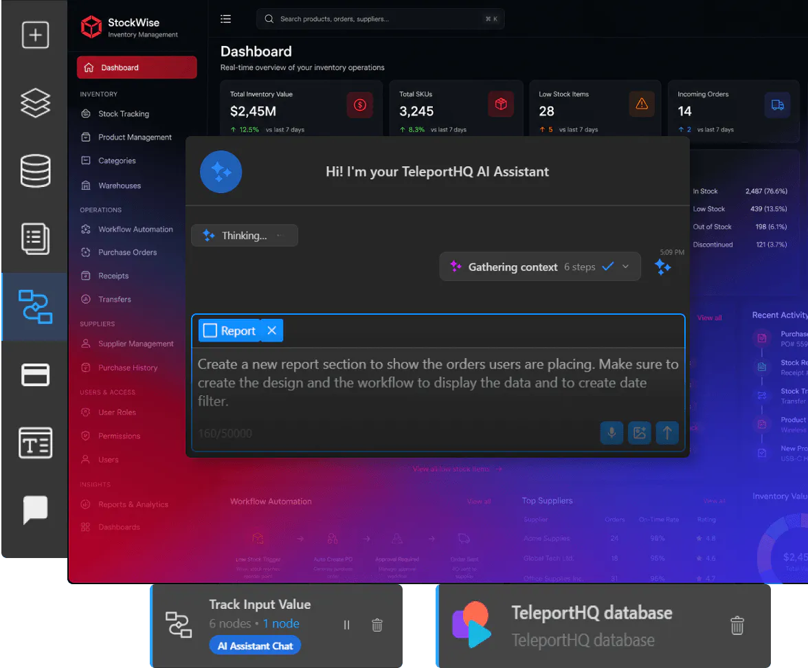 Inventory management platform footer image