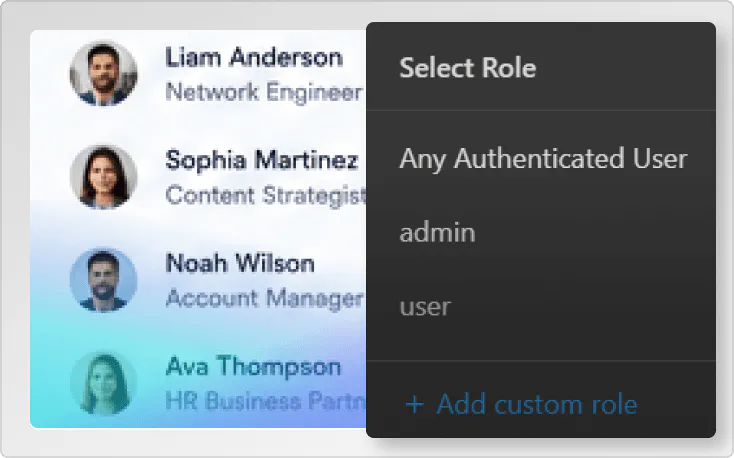 Custom help center platform users image