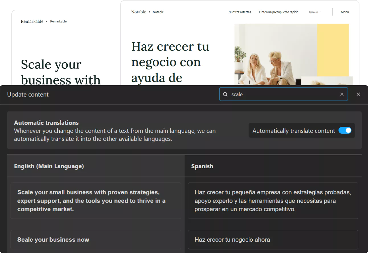 ai translation for multilingual websites