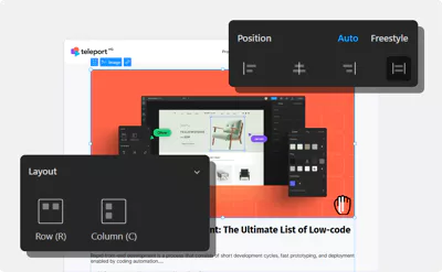 Easy to use editor benfit image