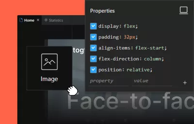 convert code to website