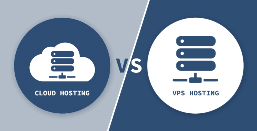 Difference between cloud hosting and vps image