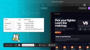 How to Import HTML, CSS & JavaScript Into an AI Website Builder