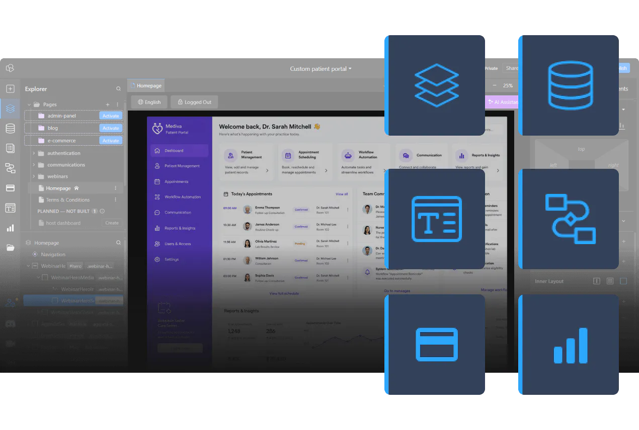 Growth platform connected platform
