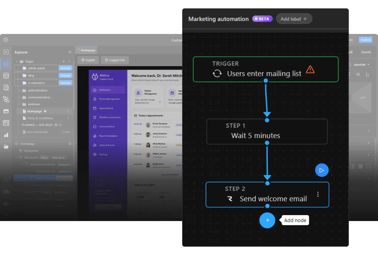 Growth platform marketing automation