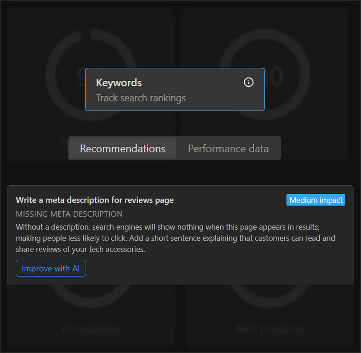 Growth platform keyword research