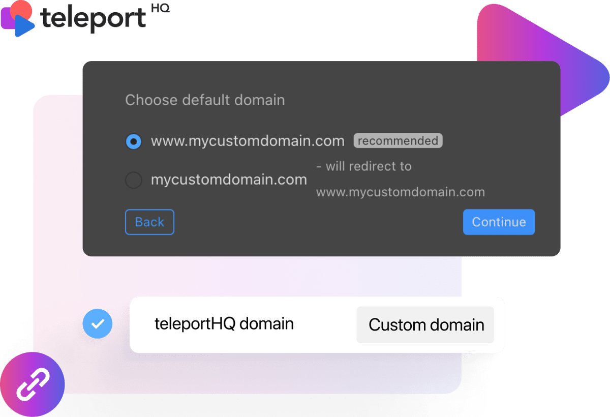 publishing on custom domain