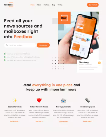 responsive website template