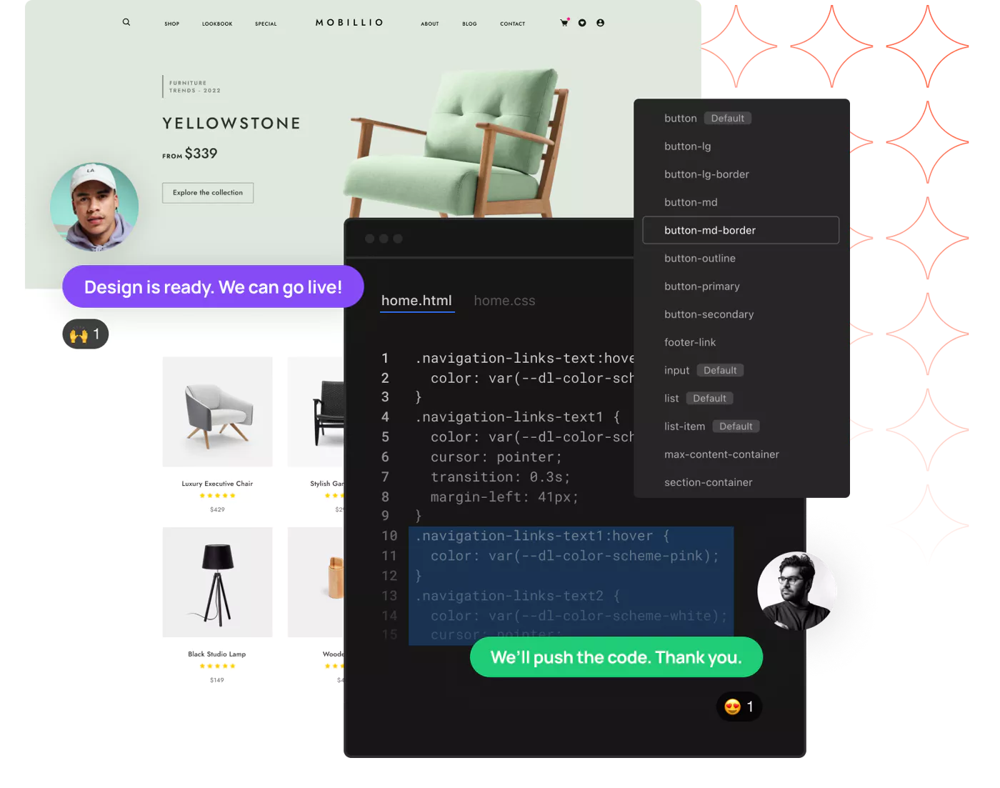 Eliminate hand-off benefit image
